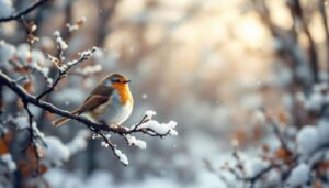 Ce geste oublié près de vos arbustes en décembre fait revenir les rouges-gorges dans votre jardin tout l'hiver