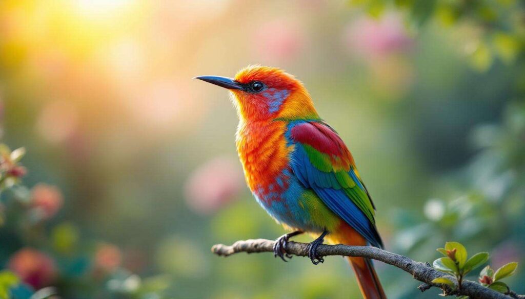 Cet oiseau, reconnaissable entre mille grâce à ses couleurs, sera bientôt visible dans les jardins pour une très courte période