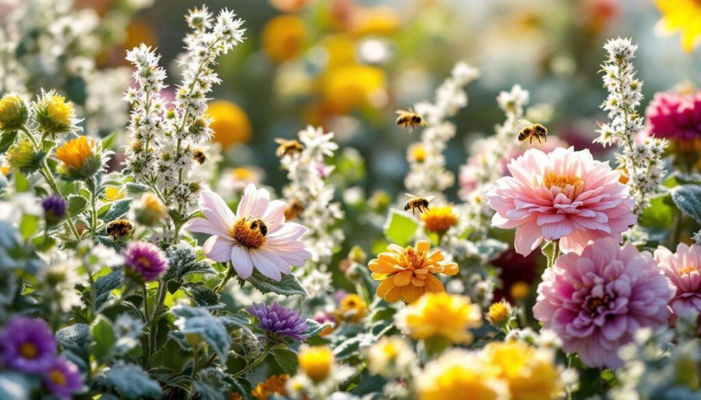 Ce mélange de fleurs mellifères et de légumes au jardin potager attire les abeilles et évite l’effondrement silencieux de vos récoltes