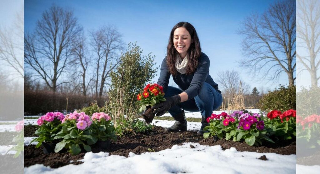 Elle supporte le gel, fleurit tout l’hiver et se plante maintenant pour sublimer votre jardin jusqu’au printemps