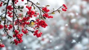 Cette élégante plante d’hiver nourrit vos mésanges sans mangeoire : le sorbier des oiseleurs que la plupart des jardiniers oublient de planter