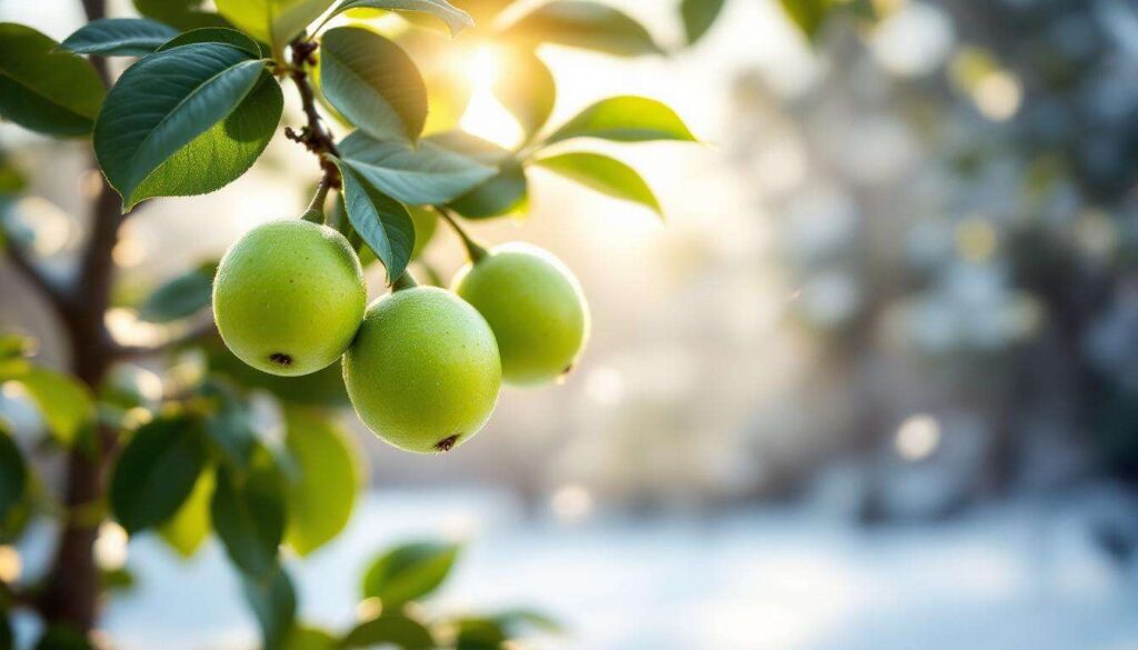 Un fruit exotique en plein hiver dans votre jardin : découvrez le feijoa, la surprise gourmande de la saison
