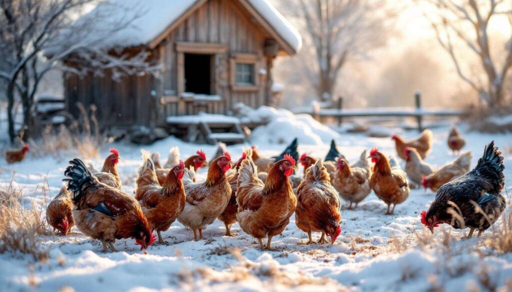 Par –10 °C, les poules arrêtent normalement de pondre… sauf avec cet aliment que les éleveurs connaissent bien