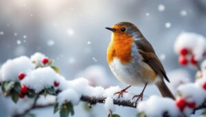 Rouges-gorges au jardin : ce soir, mettez cet aliment de base à 3 centimes dehors, la plupart des jardiniers l’oublient