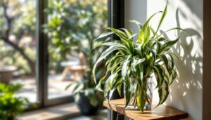 Plante araignée : pourquoi cette plante est idéale pour purifier l’air de votre maison ?