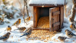 En décembre, ce petit aliment du placard que les jardiniers négligent peut vraiment sauver les oiseaux de leur jardin