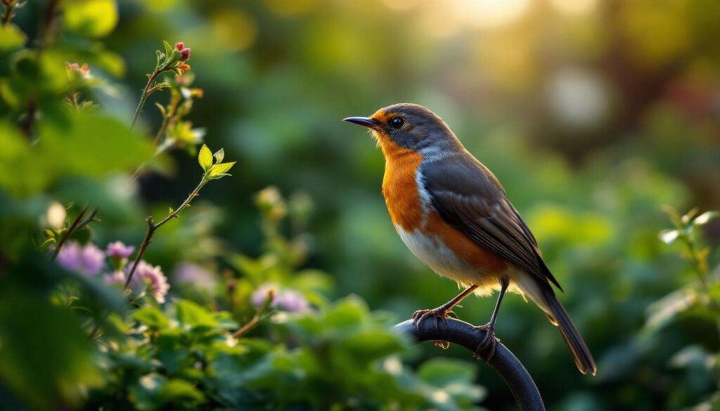 Rouges-gorges au jardin : ce soir, mettez dehors cet aliment de base à 3 centimes, que la plupart des jardiniers oublient