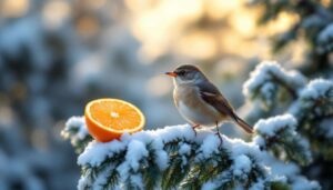 Cet agrume que vous jetez chaque matin peut devenir un refuge vital pour les oiseaux du jardin cet hiver