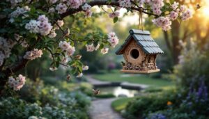 Envie d'attirer les petits oiseaux au jardin ? Cet objet déco et poétique fait mieux qu'une mangeoire