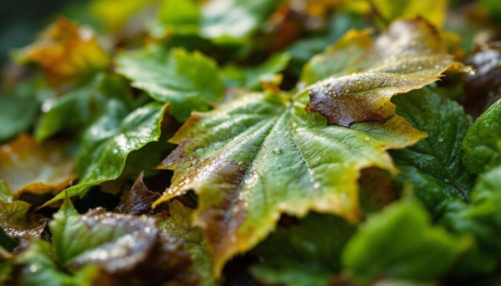 Ce que les feuilles mouillées font vraiment à votre compost