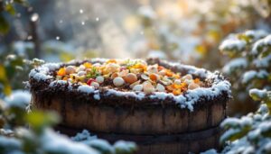 Votre compost est totalement à l’arrêt ? Ce déchet naturel relance tout, même quand il gèle