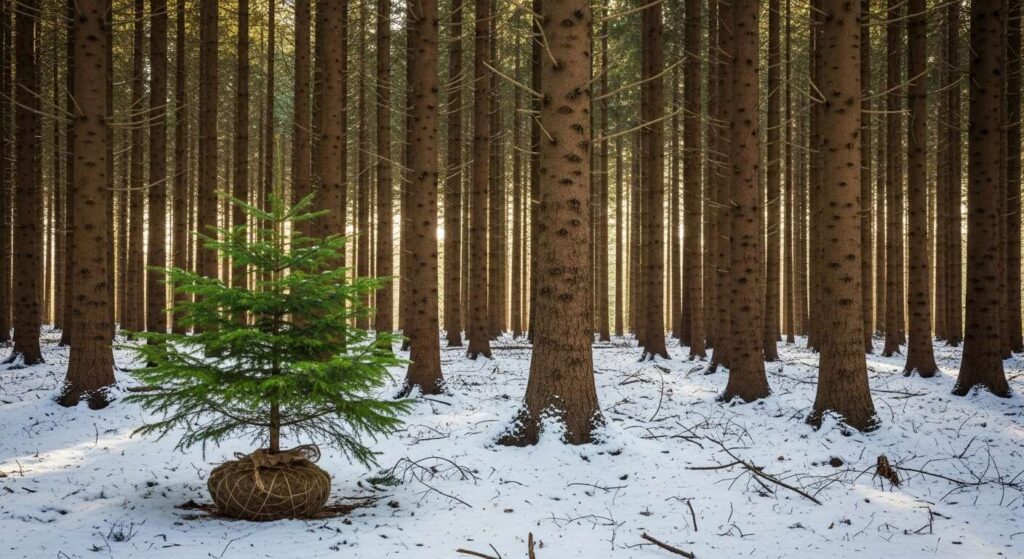Ai-je le droit de replanter mon sapin de Noël dans la forêt ? » La réponse de l’Office national des forêts