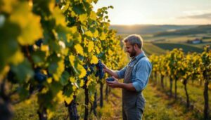 Ce vigneron bordelais a lancé sa propre méthode de taille pour gagner du temps tout en assurant le rendement