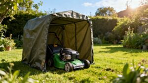 Pas de garage ni d’abri : cette protection simple protège votre tondeuse et évite de la ruiner en deux saisons