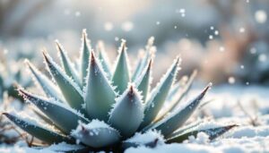 Neige : ce changement brutal sur votre agave annonce souvent une perte évitable
