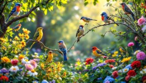J’ai arrêté les mangeoires habituelles et mon jardin s’est rempli d’oiseaux, voici pourquoi