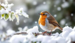 Rouge-gorge au jardin : cet aliment d’hiver que la plupart oublient et qui le fait pourtant rester tout l’hiver