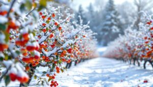 « Depuis que j’ai planté ça, mon jardin est vivant même sous la neige » : le secret des vergers qui attirent les oiseaux