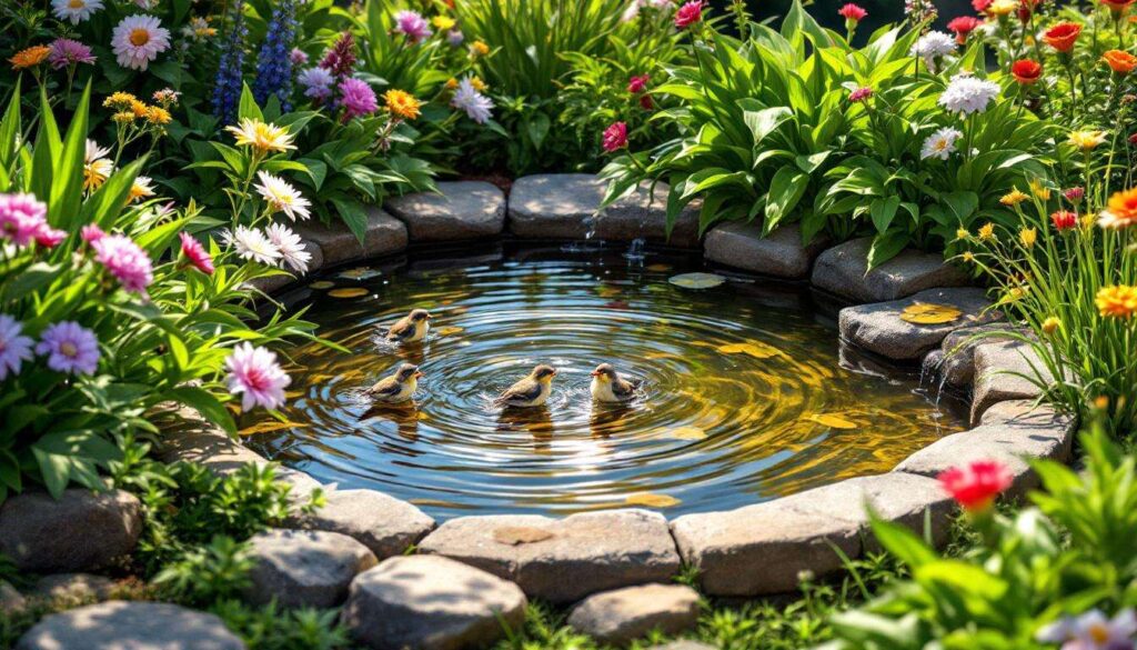 Jardins : pourquoi mettre de l’eau tiède dans ce petit bassin extérieur peut sauver des dizaines d’oiseaux cette semaine
