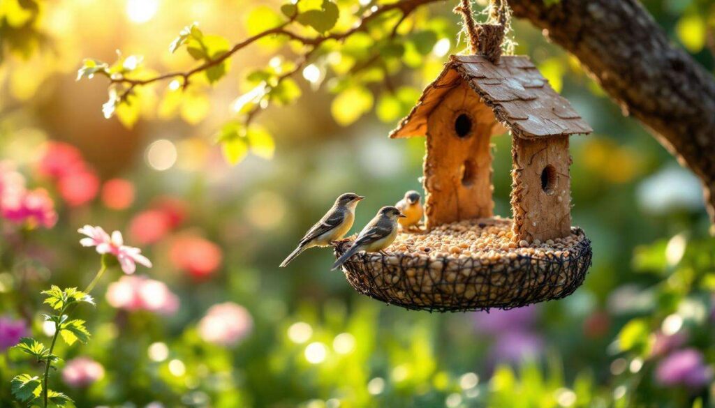 « Je l’ai posée hier, ils sont revenus dès ce matin » : cette mangeoire maison à faire en 5 minutes est un véritable aimant à oiseaux
