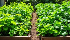 « J’ai cultivé la même plante en plate-bande surélevée et en pleine terre » et la différence était évidente